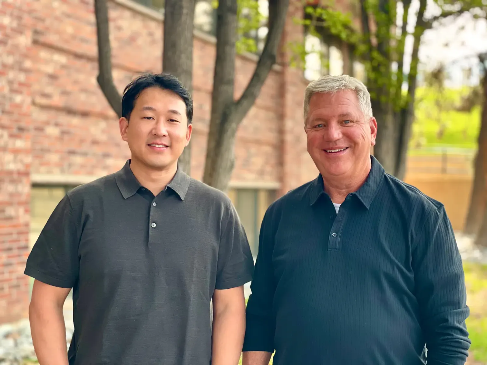 Dr. EJ Park with Dr. Grout of Grout Family Dentistry